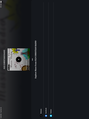 OLD CHRISTIAN RADIO iPad screenshot 1 - Music app