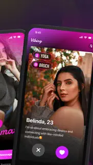 dating, match & meet : vibing iphone screenshot 2
