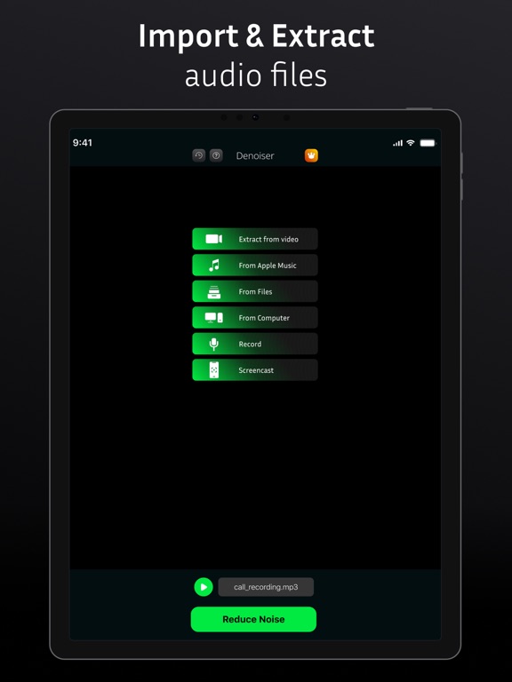 App screenshot