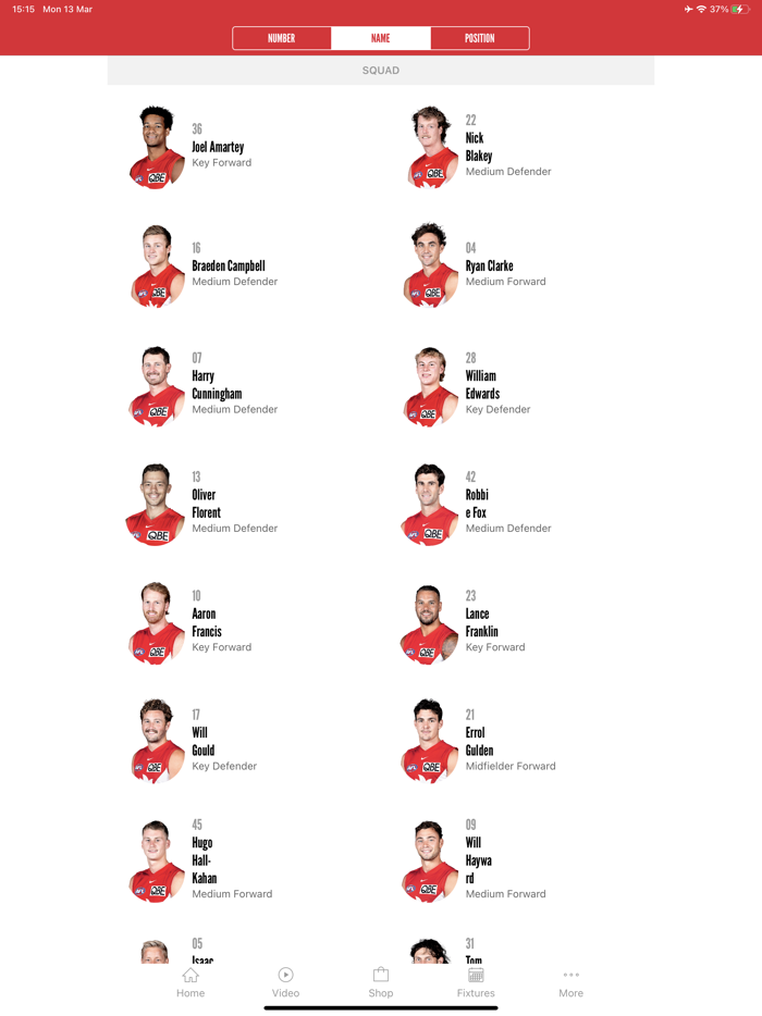 Sydney Swans Official App
