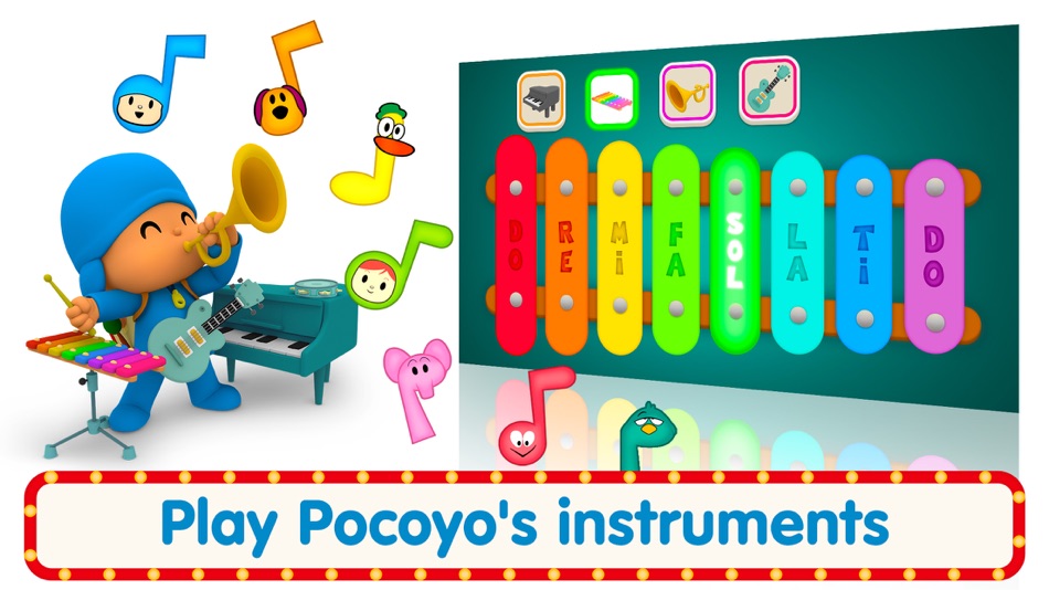 Pocoyó Piano and Music - 1.0 - (iOS)