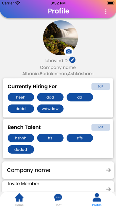 HireYouMe Screenshot