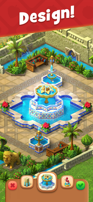 ‎Gardenscapes תמונות מסך