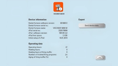 VITA Furnace App Screenshot