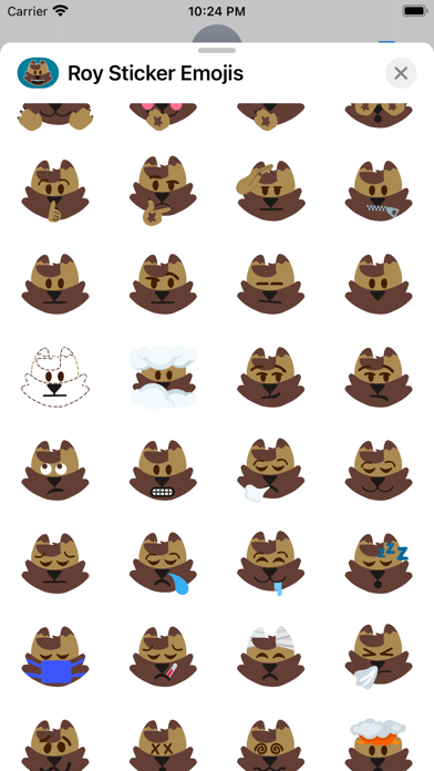 Roy Sticker Emojis Screenshot