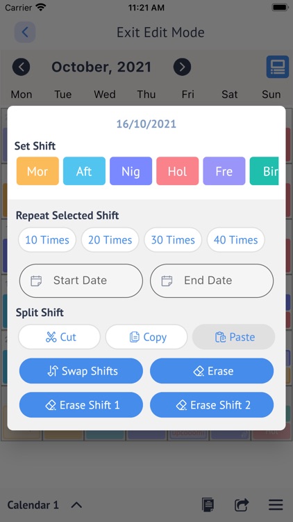 MyShift - Work Shift Calendar screenshot-3