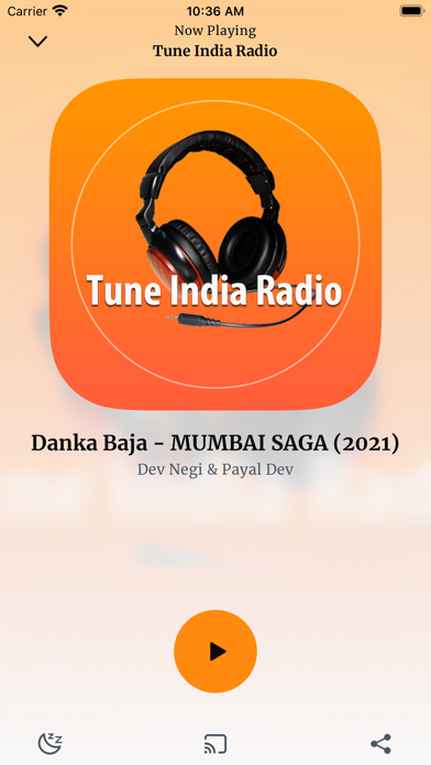 Tune India Radio: Hindi Radio Screenshot