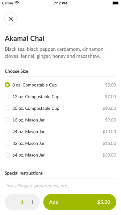 Akamai Juice Company Screenshot