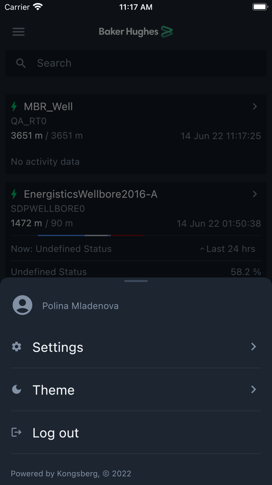 #2. WellLink™ RT Mobile - QA (iOS) 由: Baker Hughes Company