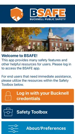 Game screenshot BSAFE- Bucknell U's Safety App mod apk