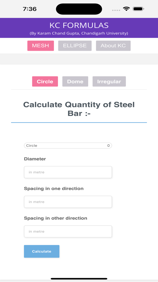 KC Mesh Formula - 1.0 - (iOS)