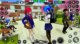 Game screenshot Anime High School Girl Life 23 apk