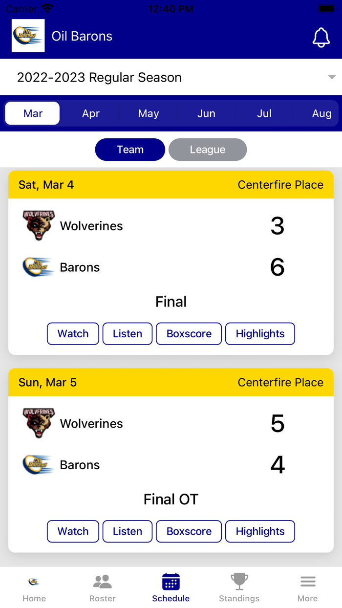 Fort McMurray Oil Barons