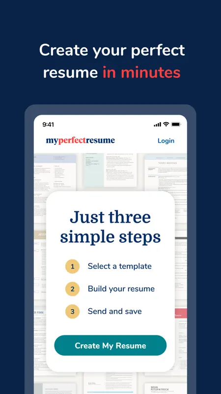 MyPerfectResume Builder screenshot 1 of 8