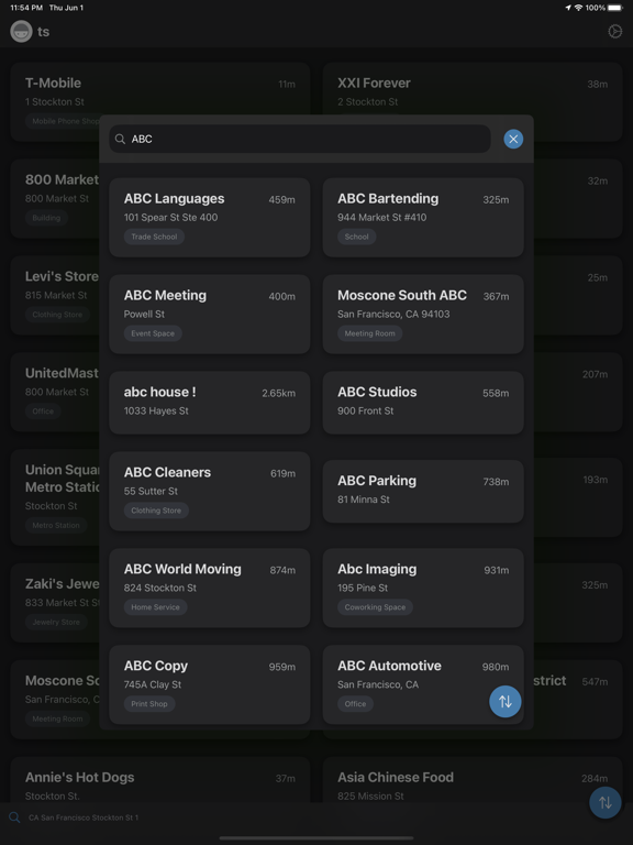 OneSquare2 iPad screenshot 5 - Social Networking app