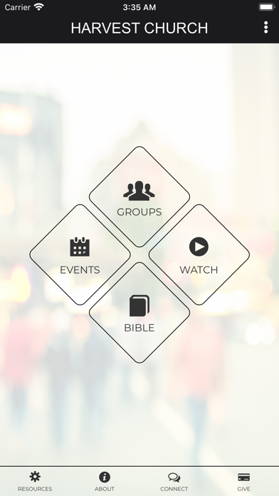 The Harvest Church App Screenshot