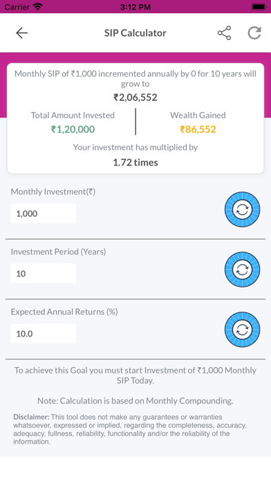 Etica Wealth Screenshot