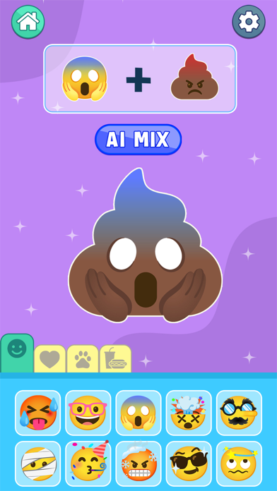 Screenshot #3 pour AI Mix Emoji