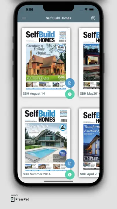 Self Build Homes Magazine iPhone Screenshot 1