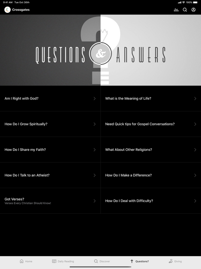 Crossgates Baptist App