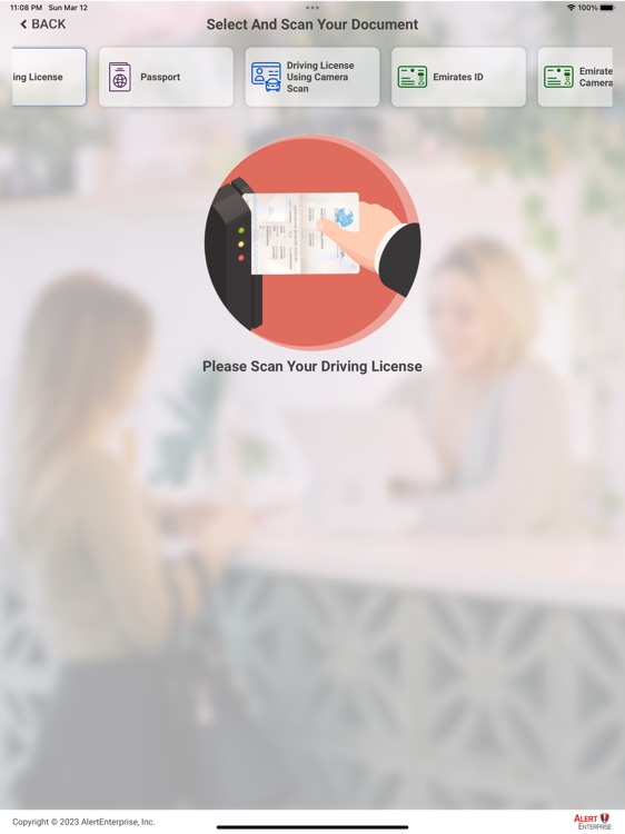 AlertEnterprise HSc Kiosk screenshot-3