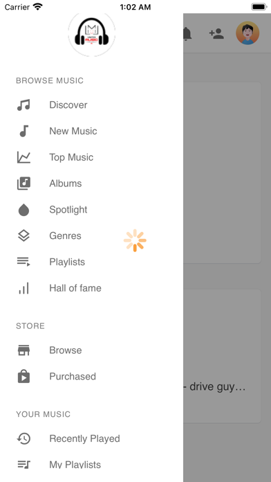 United Music Streaming Screenshot