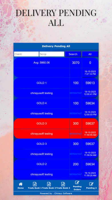 Chirayu Admin 2.0 Screenshot