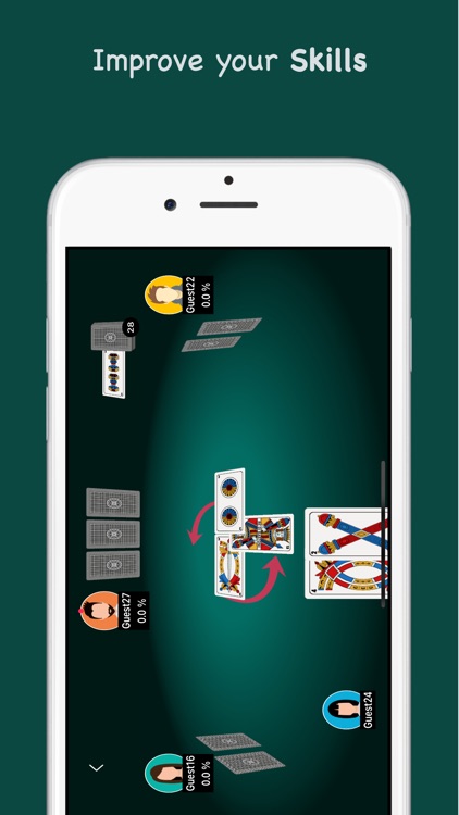 Briscola, Scopa, Tressette