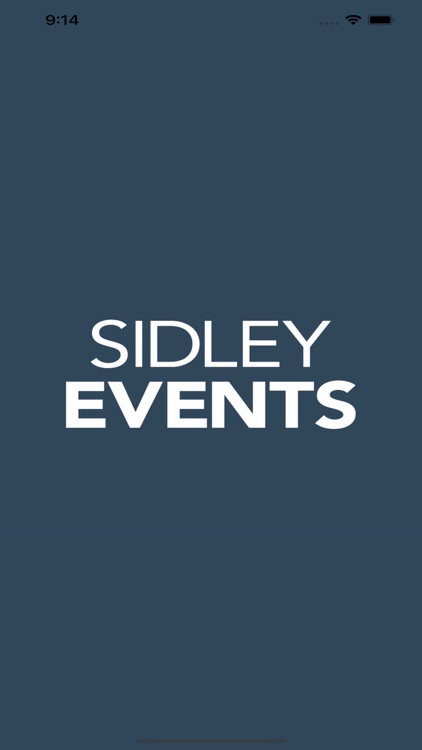 SIDLEY EVENTS app