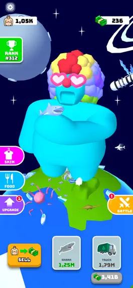 Game screenshot Eating Hero: Clicker Food Game apk