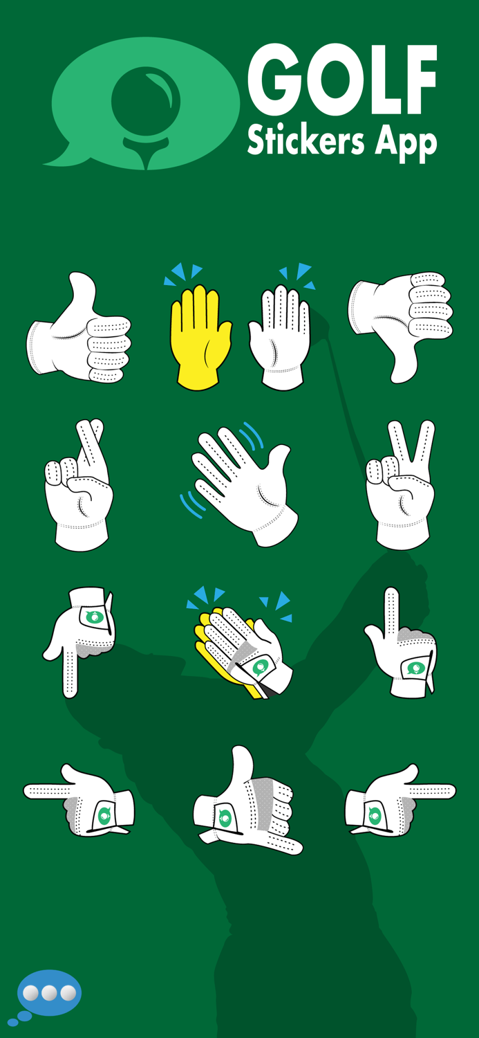 Golf Stickers App