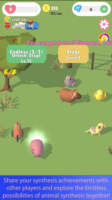 Merge Farm : Cute Animals Screenshot