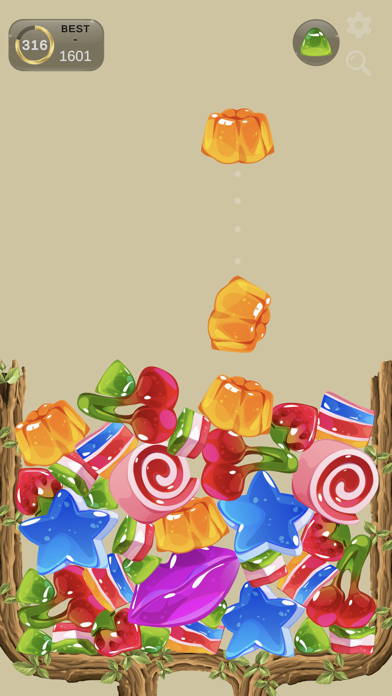 Merge Em All - Fruits & Jelly Screenshot