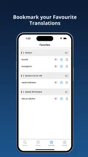french italian dictionary + iphone screenshot 2