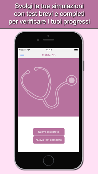 Screenshot #1 pour Hoepli Test Medicina