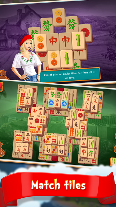 Travel Riddles: Mahjong screenshot 1