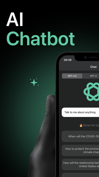ChatBot - AI telling stories Screenshot