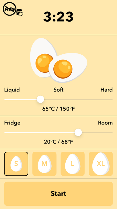 Screenshot #1 pour Minuteur à œufs - Application