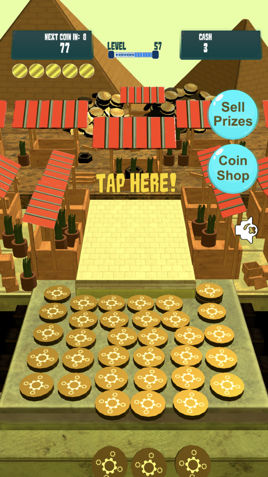 #2. Simple Coin Pusher: 3D Dozer (iOS) 由: HULABREAKS