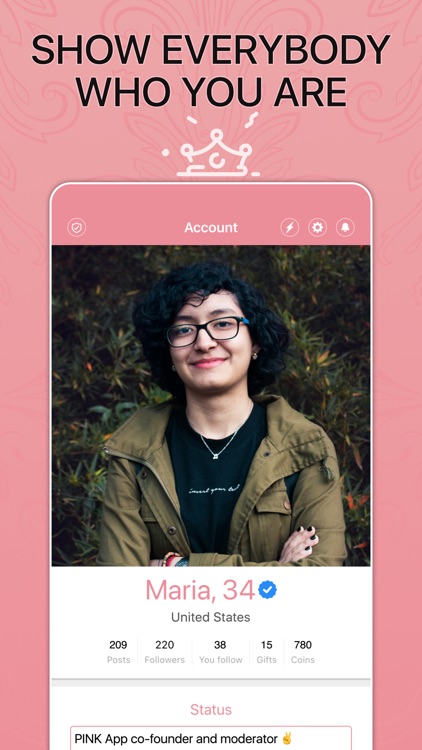 PINK - LGBTQ Lesbi Dating App screenshot-7