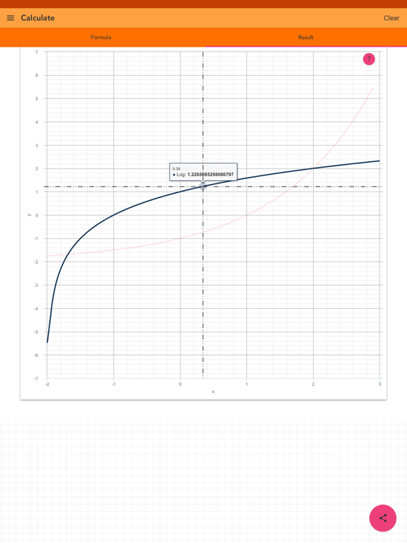 Power and Logarithmic function screenshot 3