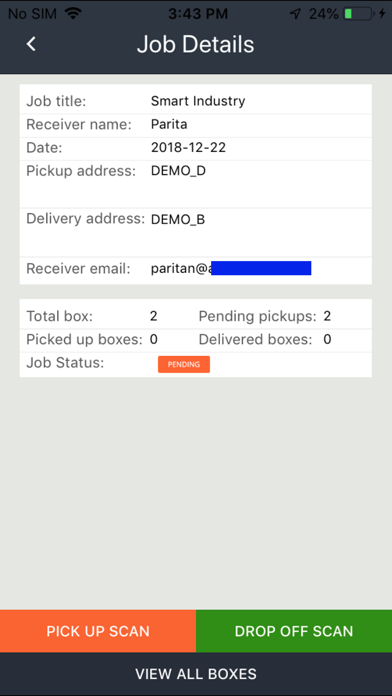 Screenshot #3 pour Delivery Handler for Drivers