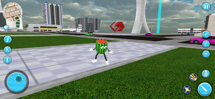 Merge Gangsters Watermelon War