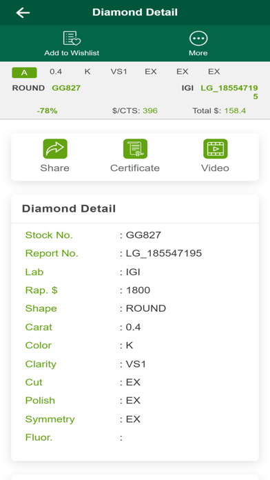 Gogreen Diamonds Screenshot