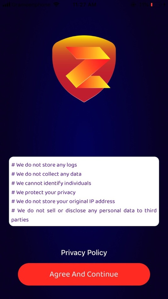 #2. ZEO Plus VPN (iOS) 由: Spirnytel Private Limited