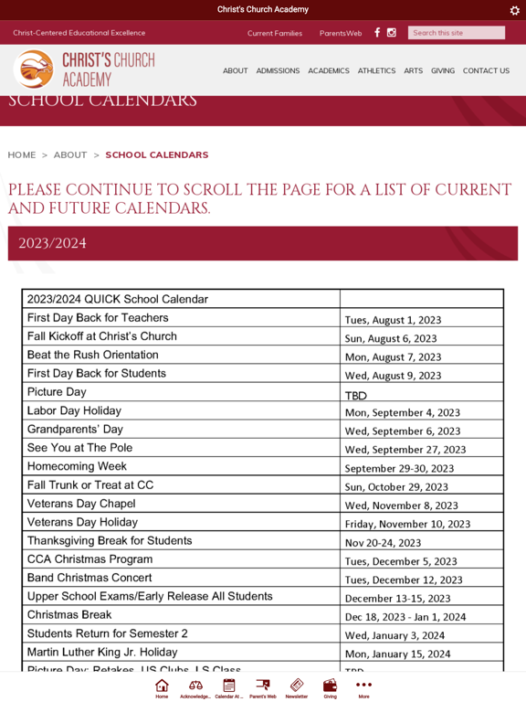 Screenshot #6 pour Christ's Church Academy