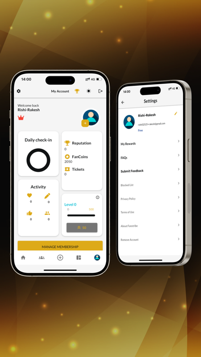 Fanstribe Screenshot