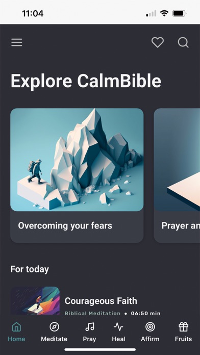 Calm Bible: Meditate on Christ Screenshot