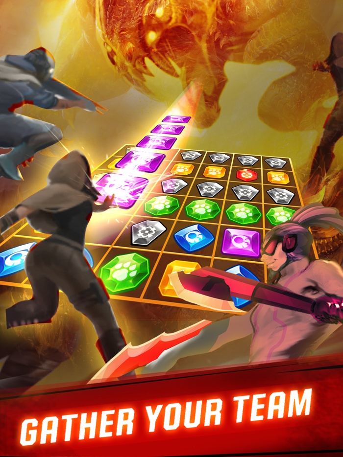 The Wasted Lands Match-3 RPG