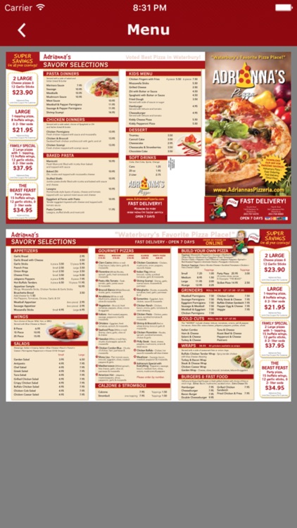 Adrianna's Pizza screenshot-3